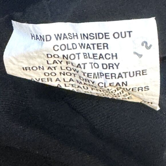 Sympli Pants Womens Small Wide Leg Cropped Button Hem Pull On Stretch - Picture 10 of 10